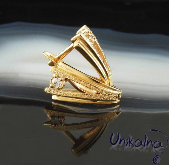 Gold Elegance-златни обеци