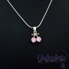 SWEET CHERRY - PINK - сребърна висулка