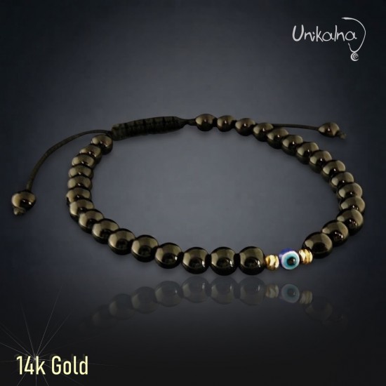 Гривна с 14k злато "Защита" -1