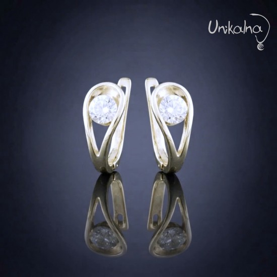 Сребърни Обеци Elegance Shine
